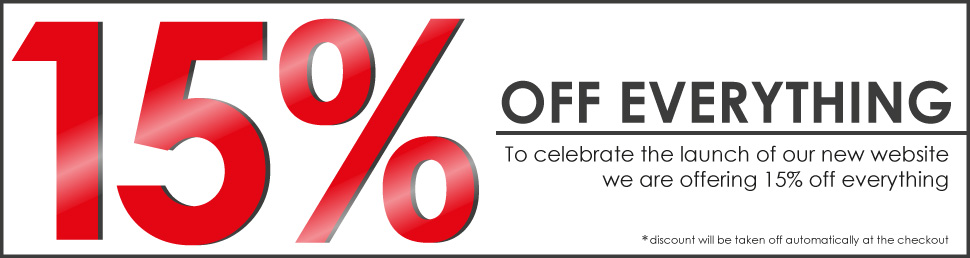 15 percent off everything